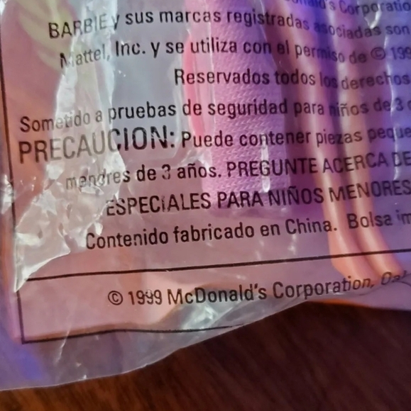 Barbie McDonalds Happy Meal Toy 1999 Malibu#9 & 1998 Teen Skipper#1 - Picture 8 of 10